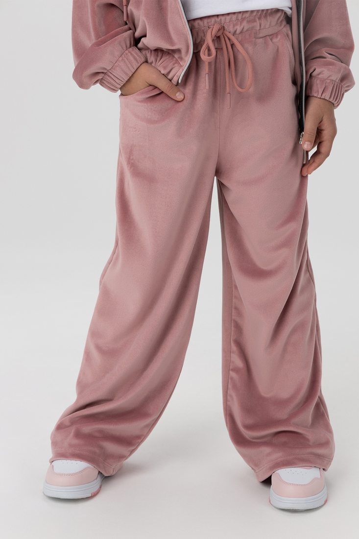 Фото Спортивный костюм (кофта, штаны) для девочки MAGO T370 110 см Пудровый (200098999957003D)